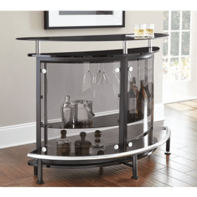 Ariana - Bar Table Or Server - Black