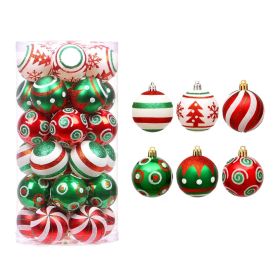 6cm Christmas Ball Ornaments 30 Pieces Of Shatter Proof Christmas Tree Ornaments for 2021 Xmas Holidays Weddings Party