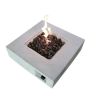 Fiber Reinforced Concrete Propane/Natural Gas Fire Pit table (Charcoal)