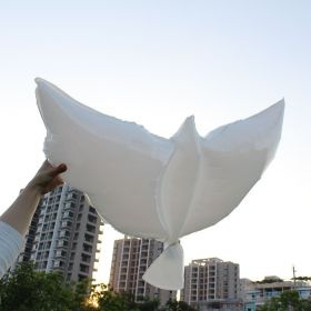 peace pigeon aluminum film balloon (Option: White pigeon)