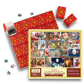 Dowmoo The Jigsaw Puzzle Advent Calendars (Option: Boxed-1PCS)