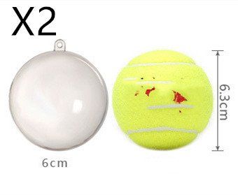 Plastic Ball Hollow Ball PS Decoration Hanging Ball (Option: 60mm10pcs)