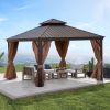 Brown Gazebo (Powder Coated)